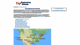 What Top-engineering-schools.org website looked like in 2019 (4 years ago)