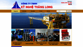 What Thalotech.vn website looked like in 2019 (4 years ago)