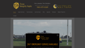 What Texasintegrityseptic.com website looked like in 2019 (4 years ago)