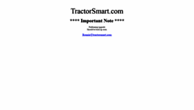 What Tractorsmart.com website looked like in 2019 (4 years ago)