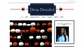 What Thedressdecoded.com website looked like in 2019 (4 years ago)