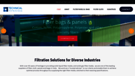 What Technicaltextilesindia.com website looked like in 2019 (5 years ago)