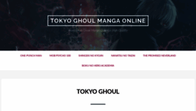 What Tokyo-ghoul.com website looked like in 2019 (4 years ago)