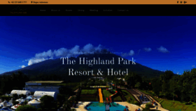 What Thehighlandparkresortbogor.com website looked like in 2019 (4 years ago)