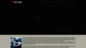 What Tpcfze.com website looked like in 2019 (4 years ago)