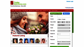 What Trichymatrimony.com website looked like in 2019 (4 years ago)