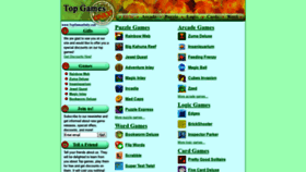 What Topgamesonly.com website looked like in 2019 (4 years ago)
