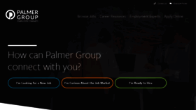 What Thepalmergroup.com website looked like in 2019 (4 years ago)