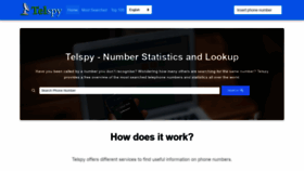 What Telspy.org website looked like in 2019 (4 years ago)