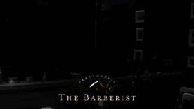 What Thebarberist.com website looked like in 2019 (4 years ago)