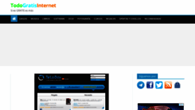 What Todogratisinternet.com website looked like in 2019 (4 years ago)