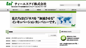 What Tsi-japan.com website looked like in 2019 (4 years ago)