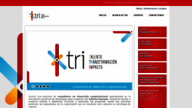 What Tri-latam.com website looked like in 2019 (4 years ago)