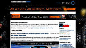 What Tyrereviews.com website looked like in 2019 (4 years ago)