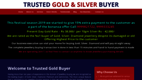 What Trustedgoldbuyer.co.in website looked like in 2019 (4 years ago)