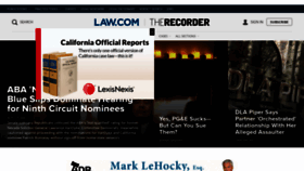 What Therecorder.com website looked like in 2019 (4 years ago)