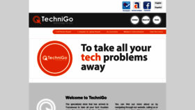 What Technigo.com website looked like in 2019 (5 years ago)