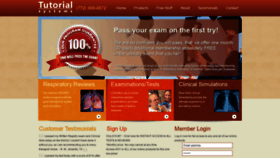 What Tutorialsystems.com website looked like in 2019 (4 years ago)