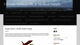What Tabrauemedicalsupply.wordpress.com website looked like in 2019 (4 years ago)