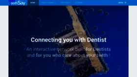 What Toothsay.com website looked like in 2019 (4 years ago)