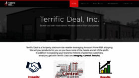 What Terrificdeal.net website looked like in 2019 (4 years ago)