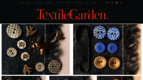 What Textilegarden.com website looked like in 2019 (4 years ago)