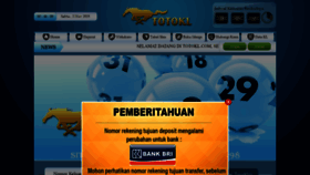 What Totokl4d.bet website looked like in 2019 (4 years ago)
