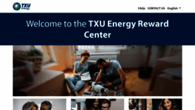 What Txuenergyrewardcenter.com website looked like in 2019 (4 years ago)