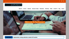 What Taxconnect.co.in website looked like in 2019 (4 years ago)