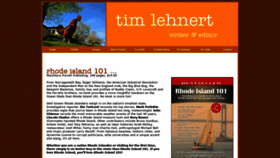 What Timlehnertonline.com website looked like in 2019 (4 years ago)