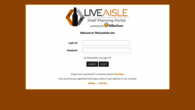 What Theliveaisle.com website looked like in 2019 (4 years ago)