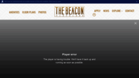 What Thebeaconcleveland.com website looked like in 2019 (4 years ago)