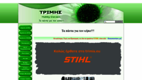 What Trimis.eu website looked like in 2019 (4 years ago)