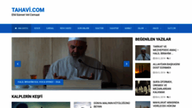 What Tahavi.com website looked like in 2019 (4 years ago)