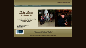 What Toddsteven.com website looked like in 2019 (4 years ago)