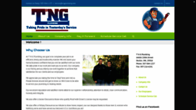 What Tngplumbing.com website looked like in 2019 (4 years ago)
