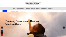 What Theexcelligent.com website looked like in 2019 (4 years ago)