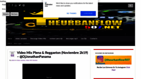 What Theurbanflow507.net website looked like in 2019 (4 years ago)