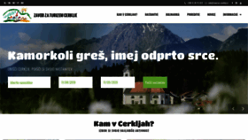 What Tourism-cerklje.si website looked like in 2019 (4 years ago)