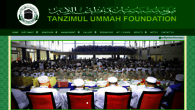 What Tanzimulummah.org website looked like in 2019 (4 years ago)