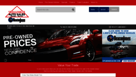 What Triangleautosales.net website looked like in 2019 (4 years ago)