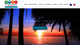 What Trinitybeachholiday.com website looked like in 2019 (4 years ago)