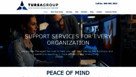 What Tursagroup.com website looked like in 2019 (4 years ago)
