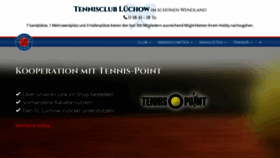 What Tc-luechow.de website looked like in 2019 (4 years ago)
