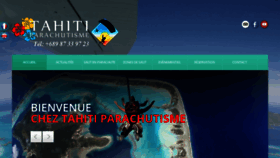 What Tahiti-parachutisme.com website looked like in 2019 (4 years ago)