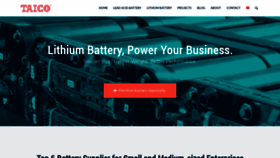 What Taicopower.com website looked like in 2019 (4 years ago)