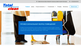 What Total-cleaning.ru website looked like in 2019 (4 years ago)