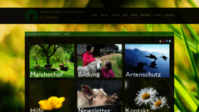 What Tierundnaturschutz.at website looked like in 2019 (4 years ago)