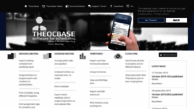 What Theocbase.net website looked like in 2019 (4 years ago)