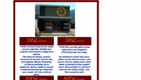 What Tanz-artpiel.com.mx website looked like in 2019 (4 years ago)